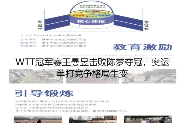 WTT冠军赛王曼昱击败陈梦夺冠，奥运单打竞争格局生变